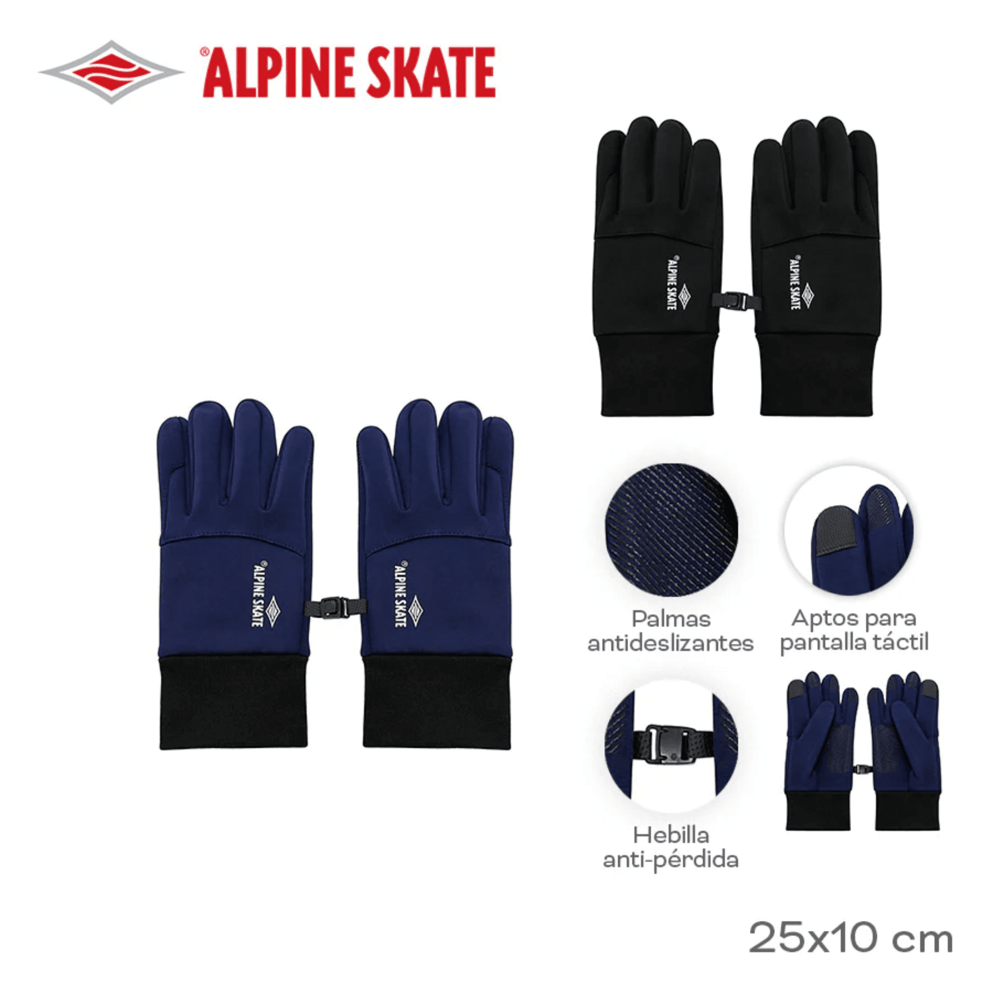 Guantes neoprene unisex ALPINE SKATE - Image 3