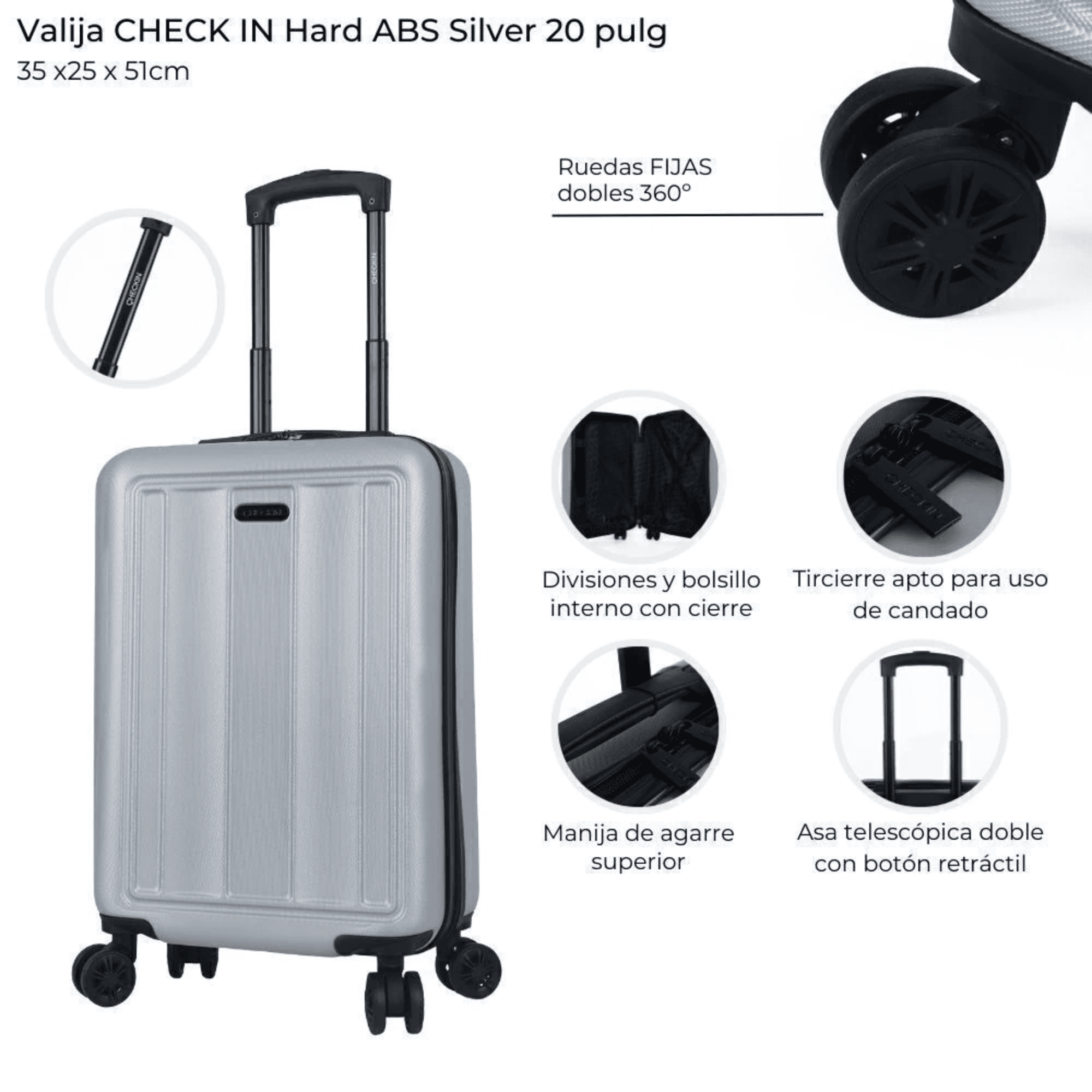Valija CARRY ON ABS - Imagen 6